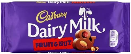 Cadbury Fruit and Nut chocolate gifts for her